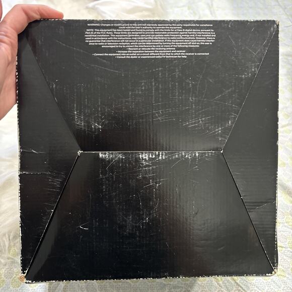 Werewolf Rug Light Up Eyes & Sound Decoration White Wolfman Halloween Decor 70” - Picture 10 of 11